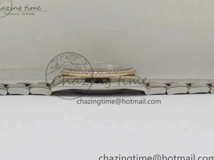 126281 Bracelet BP Gray DateJust Oyster 1:1 Best on Edition Maker RG SS 36 Roman Dial 0417